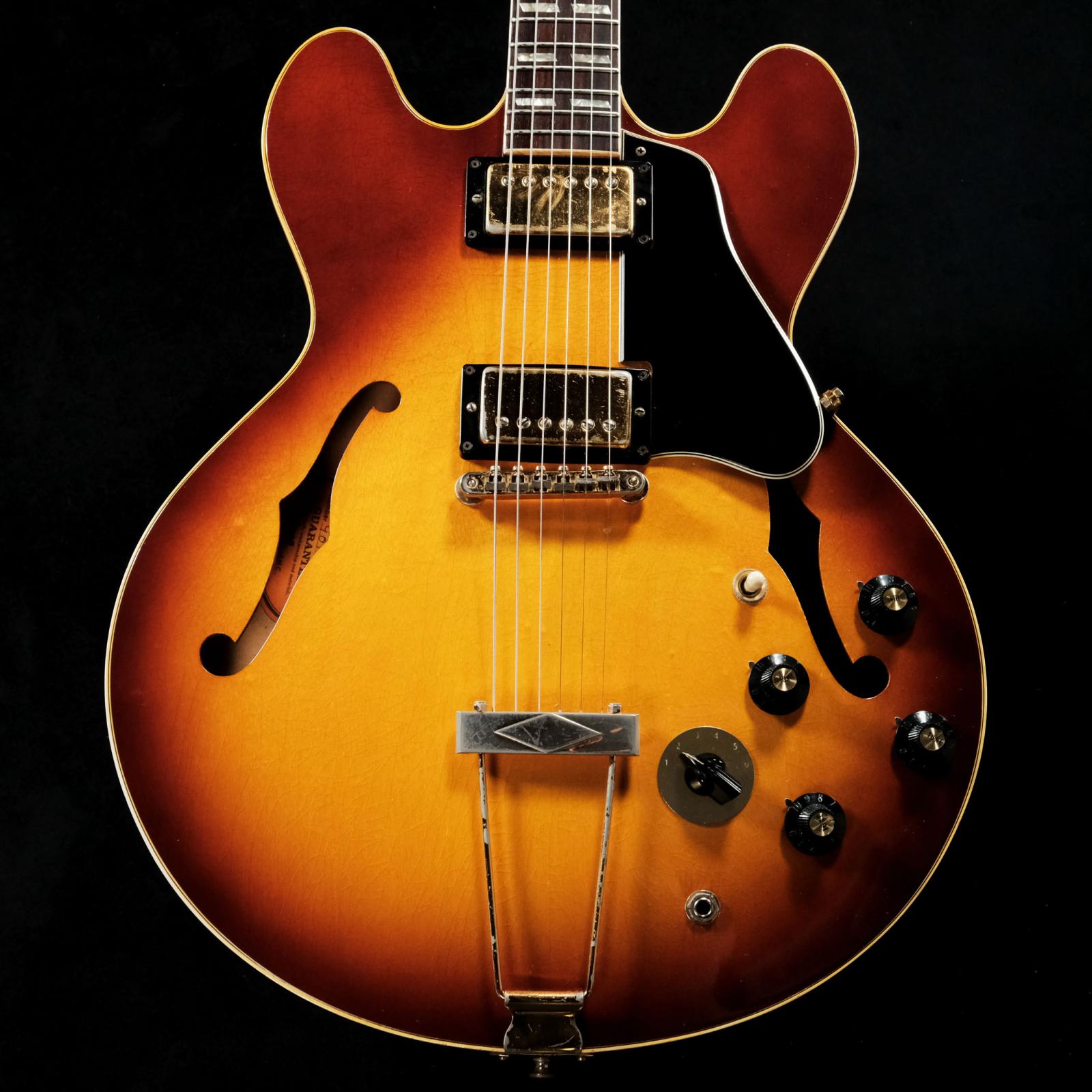 メンテ済 ARIA ES345 70s Japan Vintage セミアコ メンテ済 ARIA ES345