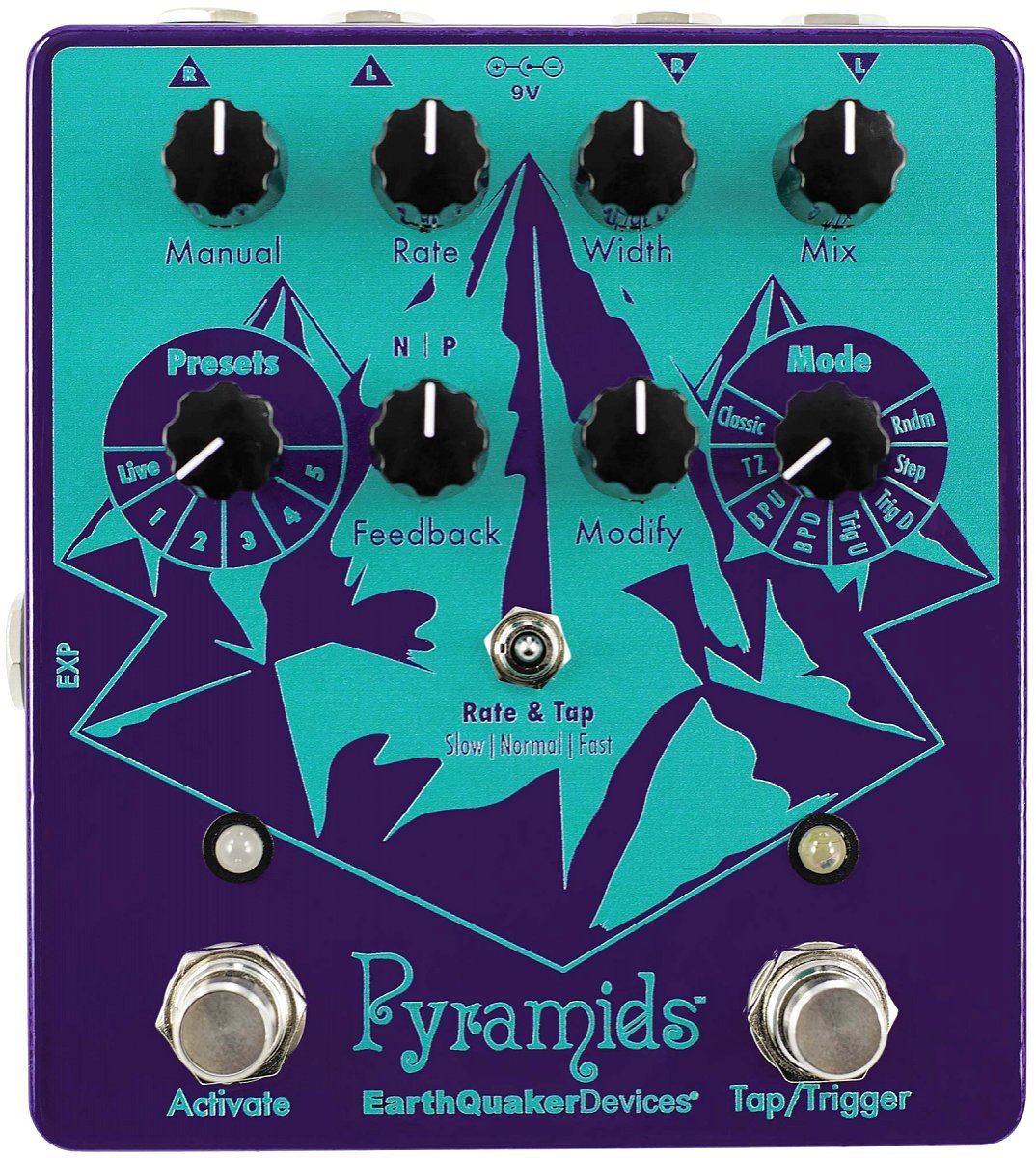 ギター EarthQuaker Devices Pyramids 渋谷店】EarthQuaker Devices / Pyramids ステレオフランジャー アース