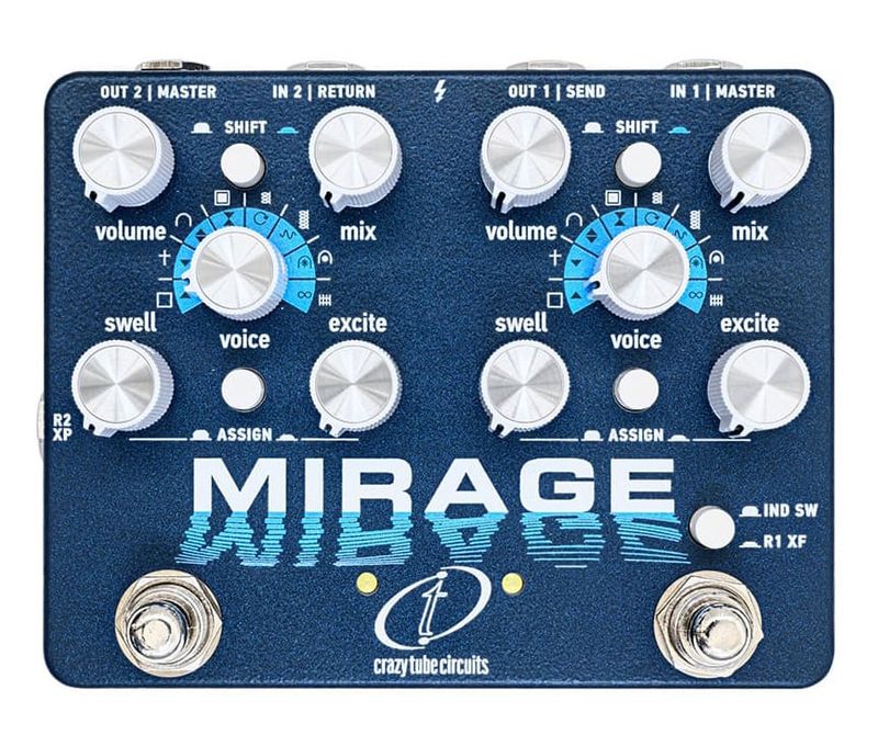 Crazy Tube Circuits / Mirage Dual Independent Reverb Engines