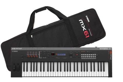 YAMAHA / MX61 BK ブラック シンセサイザー【専用ソフトケース付属