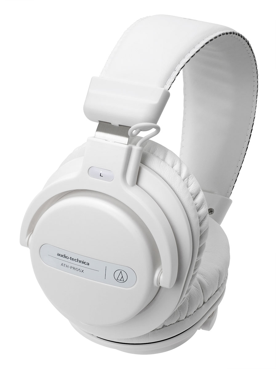 【未使用 中古品】audio-technica DJヘッドホン ホワイト ATH-PRO5X WH(中古品) audio-technica オーディオテクニカ / ATH-PRO5X WH ホワイト DJ