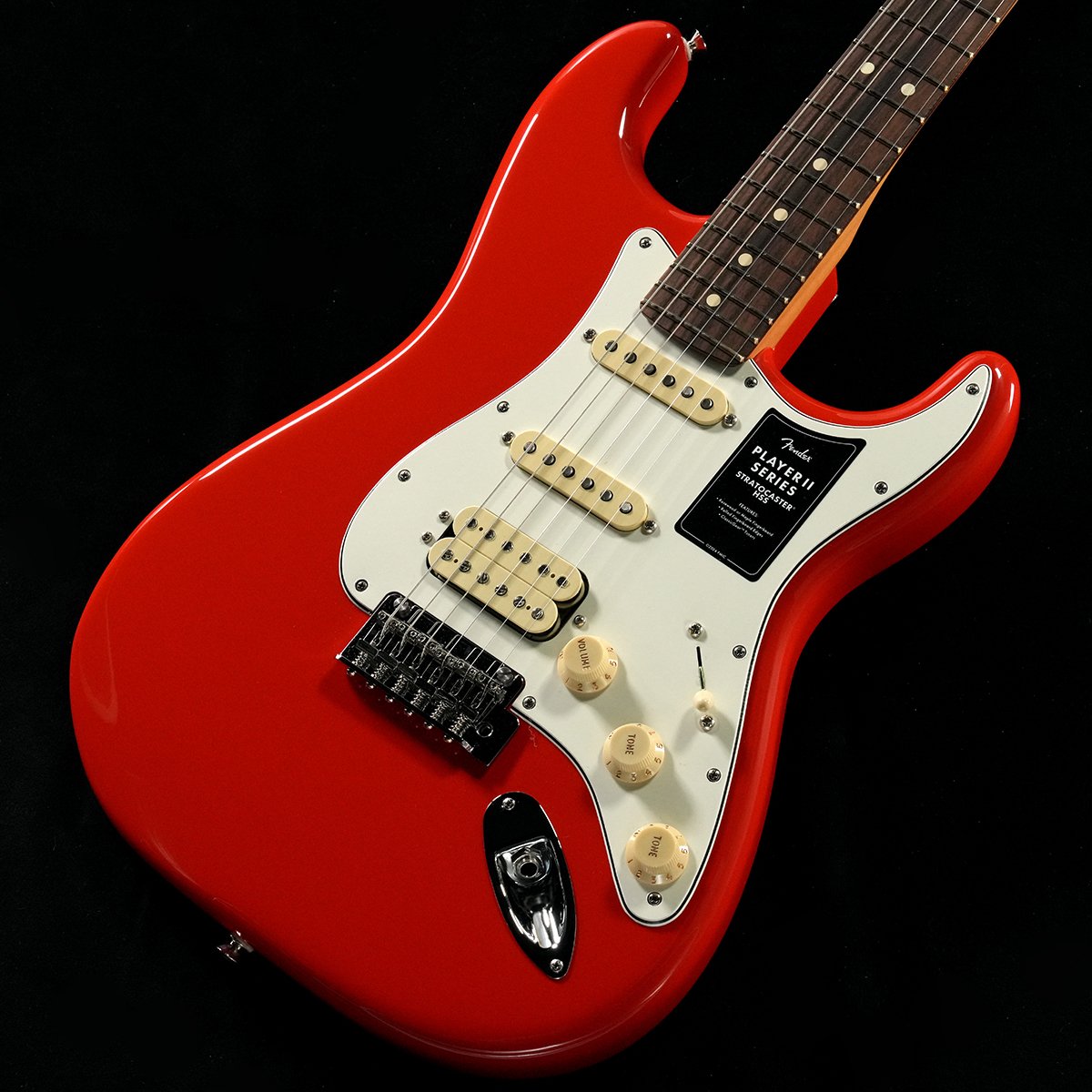 Fender / Player II Stratocaster HSS Rosewood Coral Red(重量:3.72kg