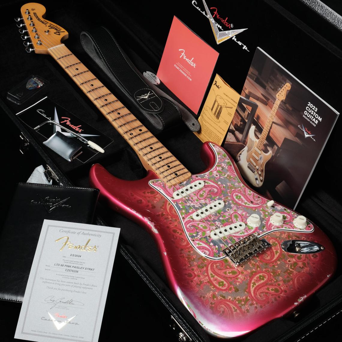 Fender Custom Shop / Limited Edition 1968 Paisley Stratocaster