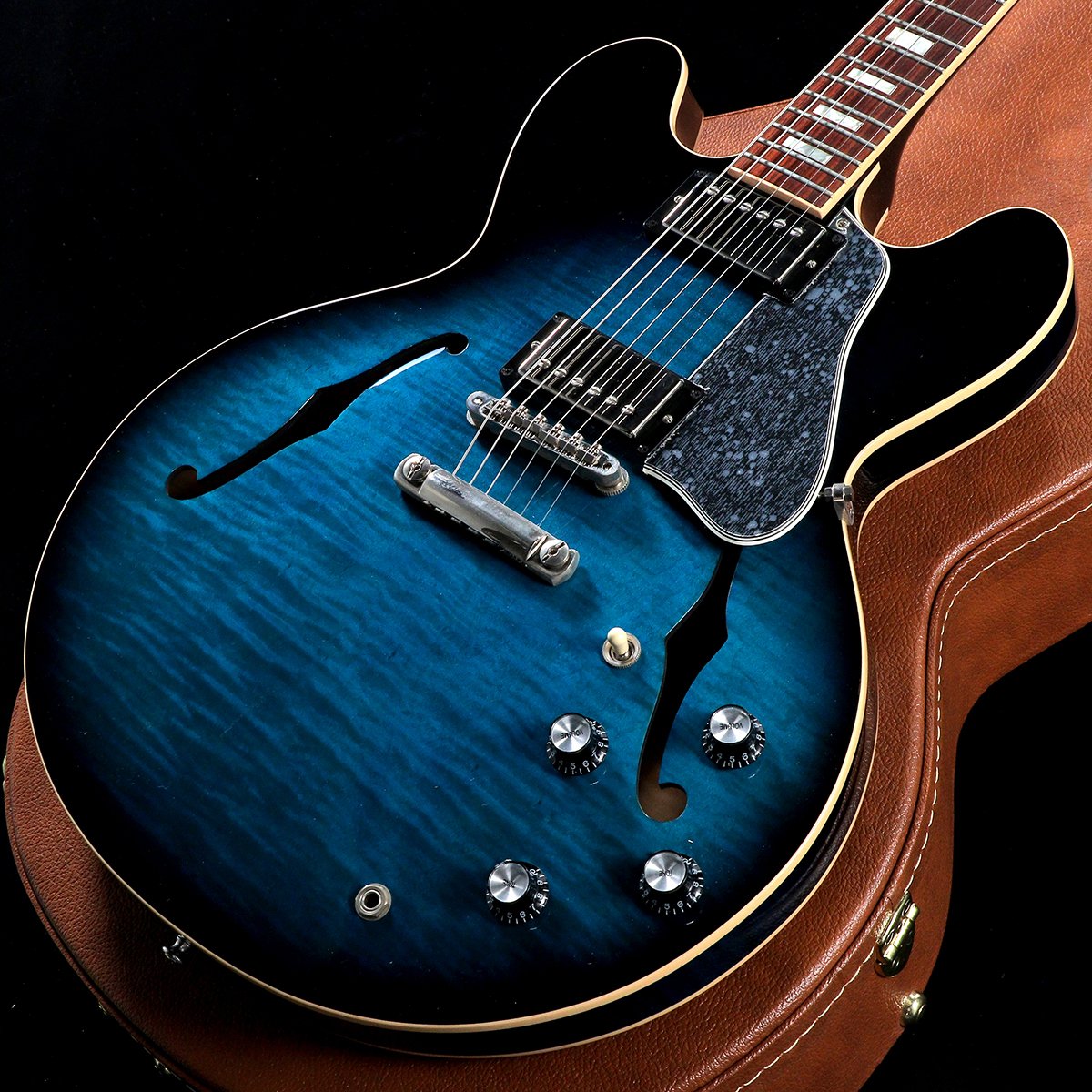 中古】GIBSON MEMPHIS / ES-335 Figured 2019 Blue Burst 【渋谷店