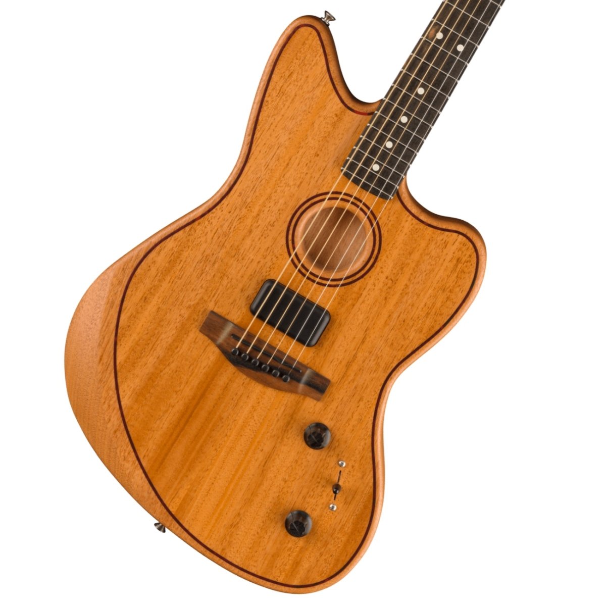 Fender / American Acoustasonic Jazzmaster All-Mahogany Ebony