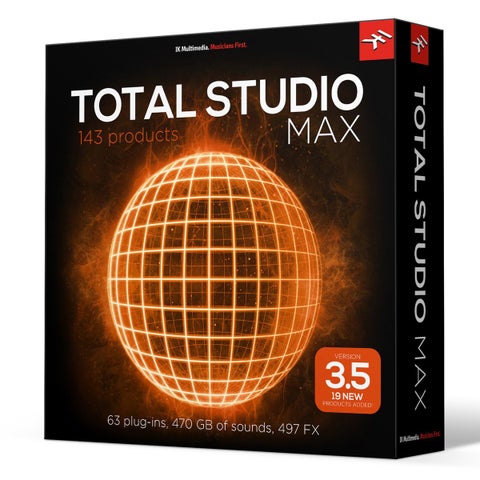 IK Multimedia / Total Studio 3.5 MAX ソフトウェアバンドル 初回限定版【渋谷店】《展示品チョイキズ特価》《渋谷店セール》