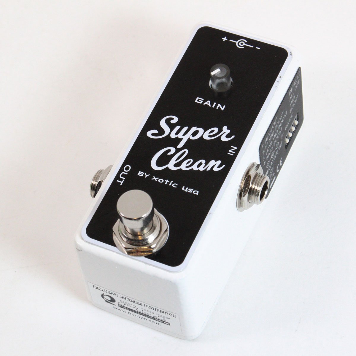 XOTIC ( エキゾティック ) Super Clean Buffer 中古 中古】 XOTIC / Super Clean Buffer 【渋谷店】 | ブースター