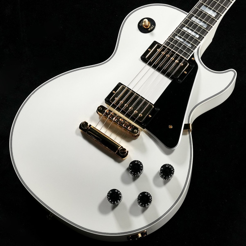 Gibson Custom Shop / Les Paul Custom Ebony Fingerboard Gloss Alpine White(重量:4.55kg)【S/N:CS501989】【渋谷店】《渋谷店セール》《長期展示品アウトレット特価》