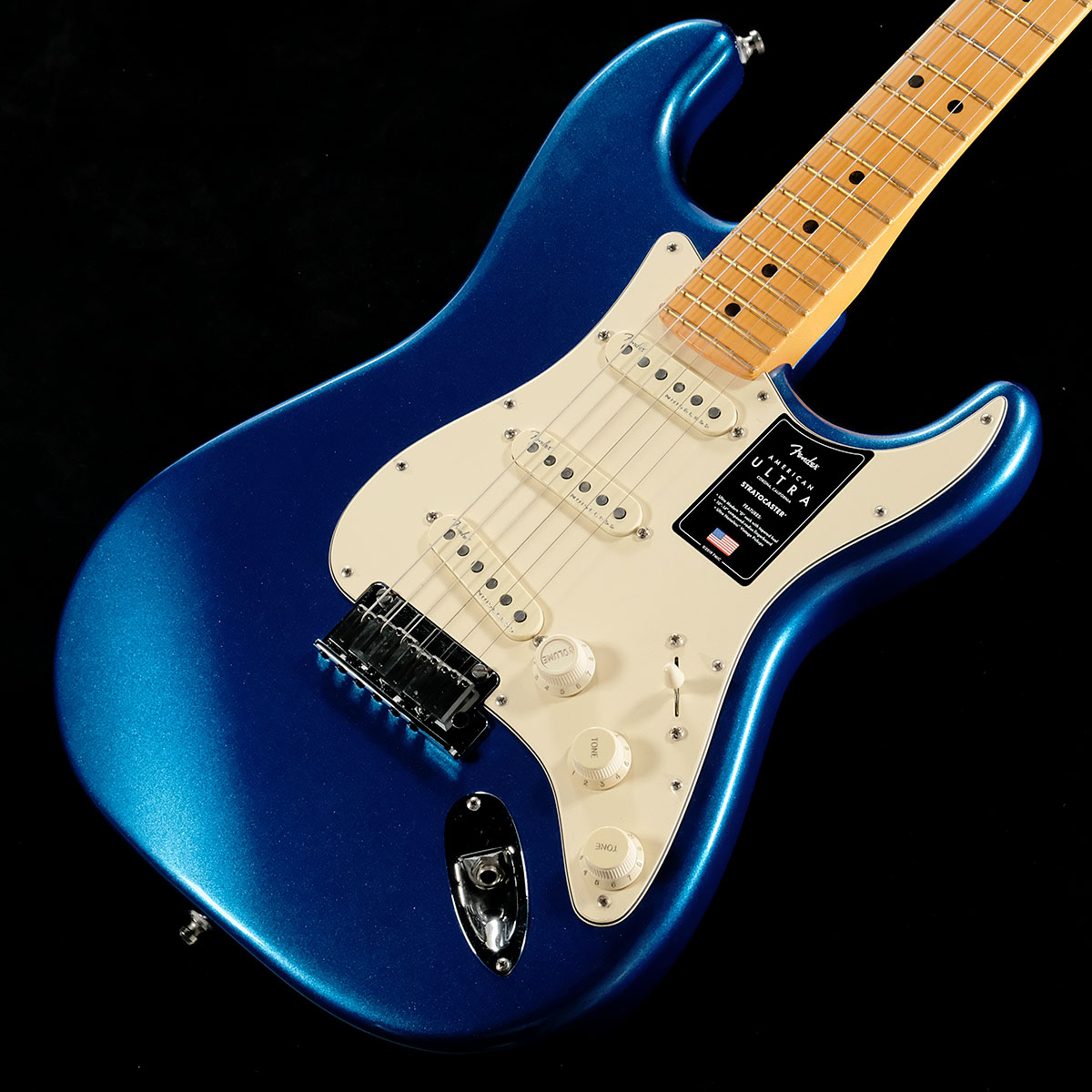 コンポーネントストラト 良質美品 Fender / American Ultra Stratocaster Maple Fingerboard Cobra Blue