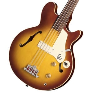 Epiphone / Jack Casady Fretless Bass Aged Royal Tan エピフォン フレットレス ベース【渋谷店】【アウトレット特価】