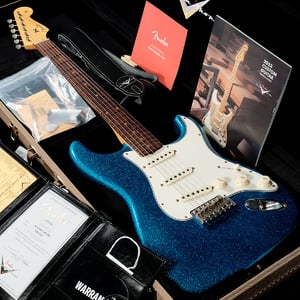 【中古】Fender Custom Shop / Limited 1960 Stratocaster Journeyman Relic Aged Blue Sparkle 2023 【渋谷店】【値下げ】