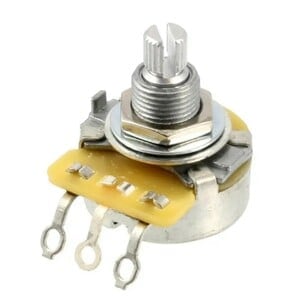 Bourns EP-5186-000 Potenziometro Mini 500k Audio Taper, Albero Split 6mm Per Chitarra E Basso