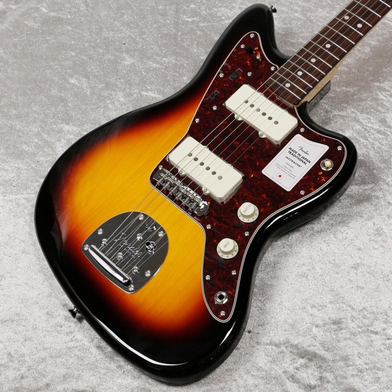 Fender / Made in Japan Traditional 60s Jazzmaster Rosewood 3-Color Sunburst