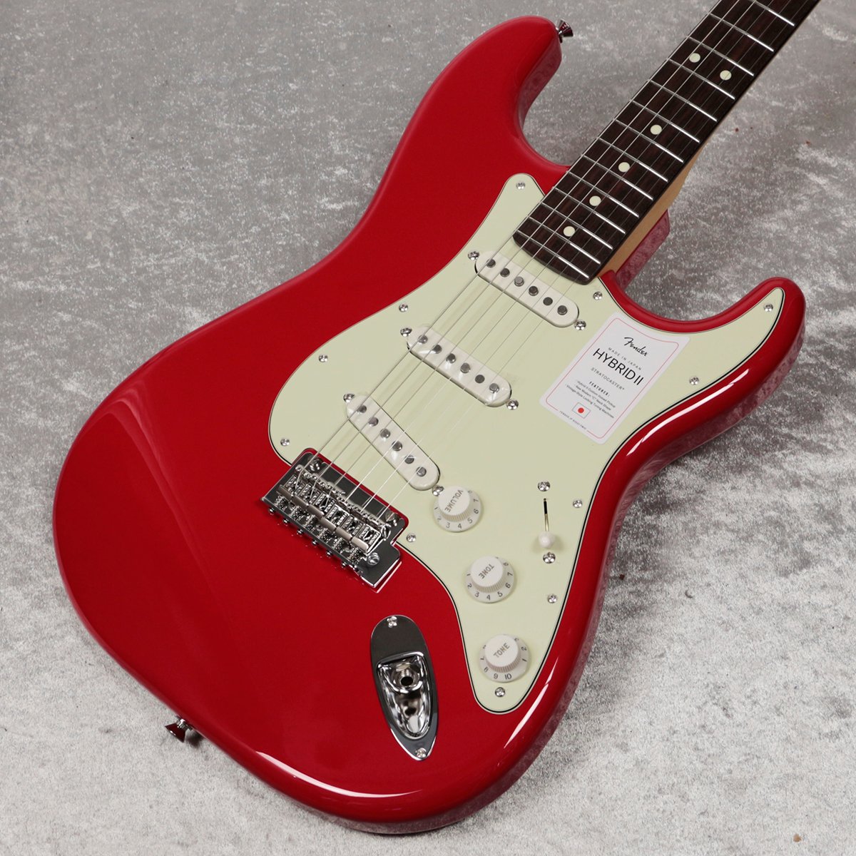 Fender / Made in Japan Hybrid II Stratocaster Rosewood Modena Red