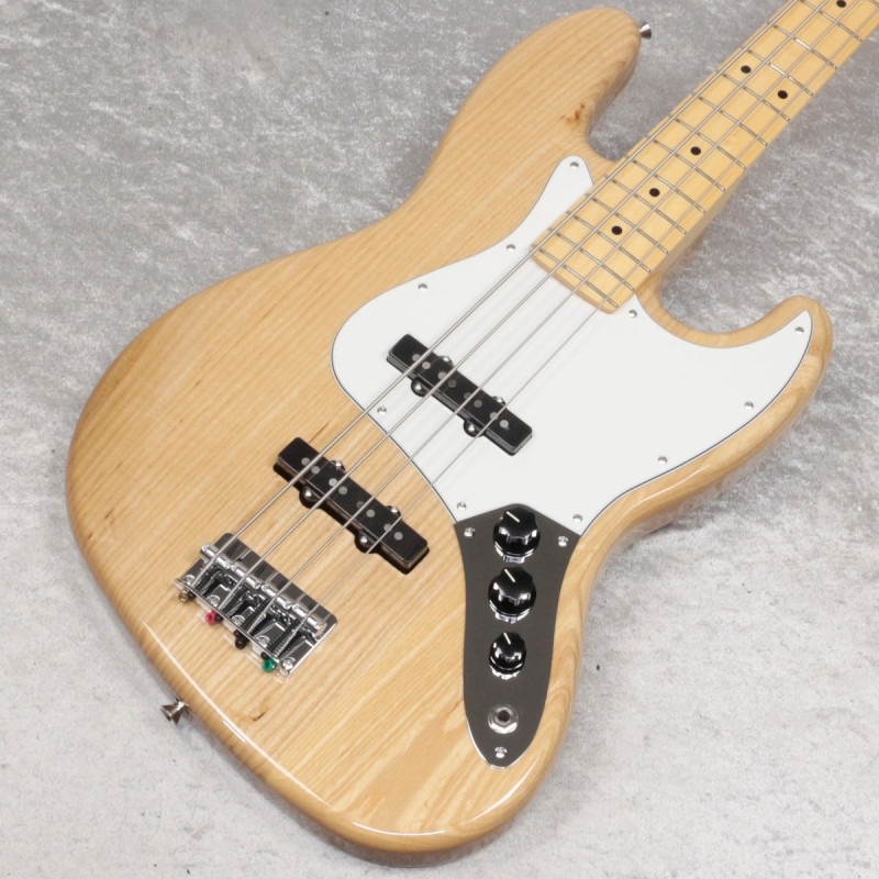 Fender / ISHIBASHI FSR MIJ Hybrid II Jazz Bass Ash body Natural