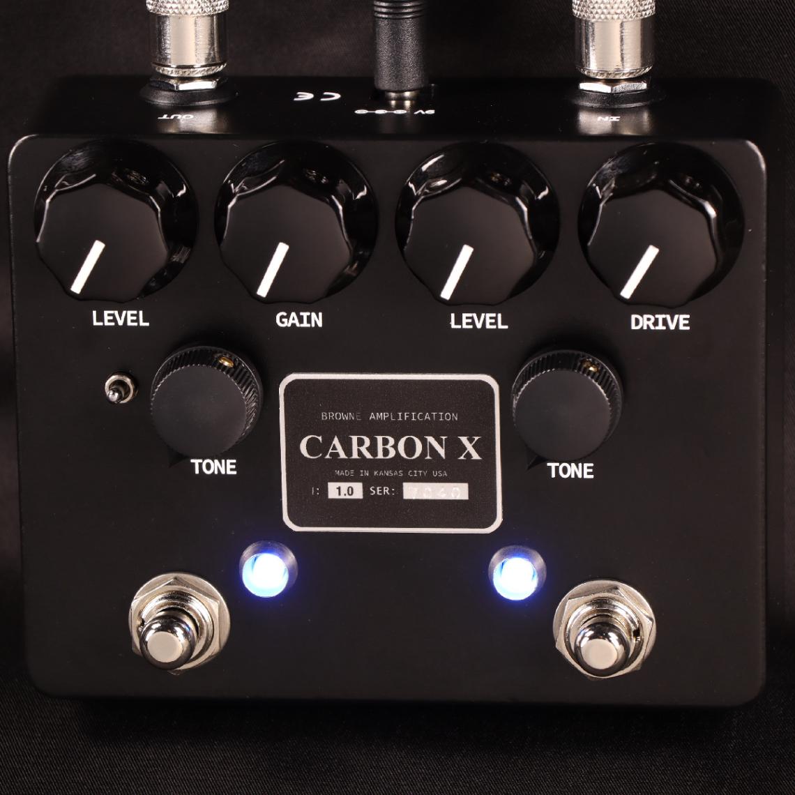 セール品》BROWNE AMPLIFICATION / Carbon X デュアルオ