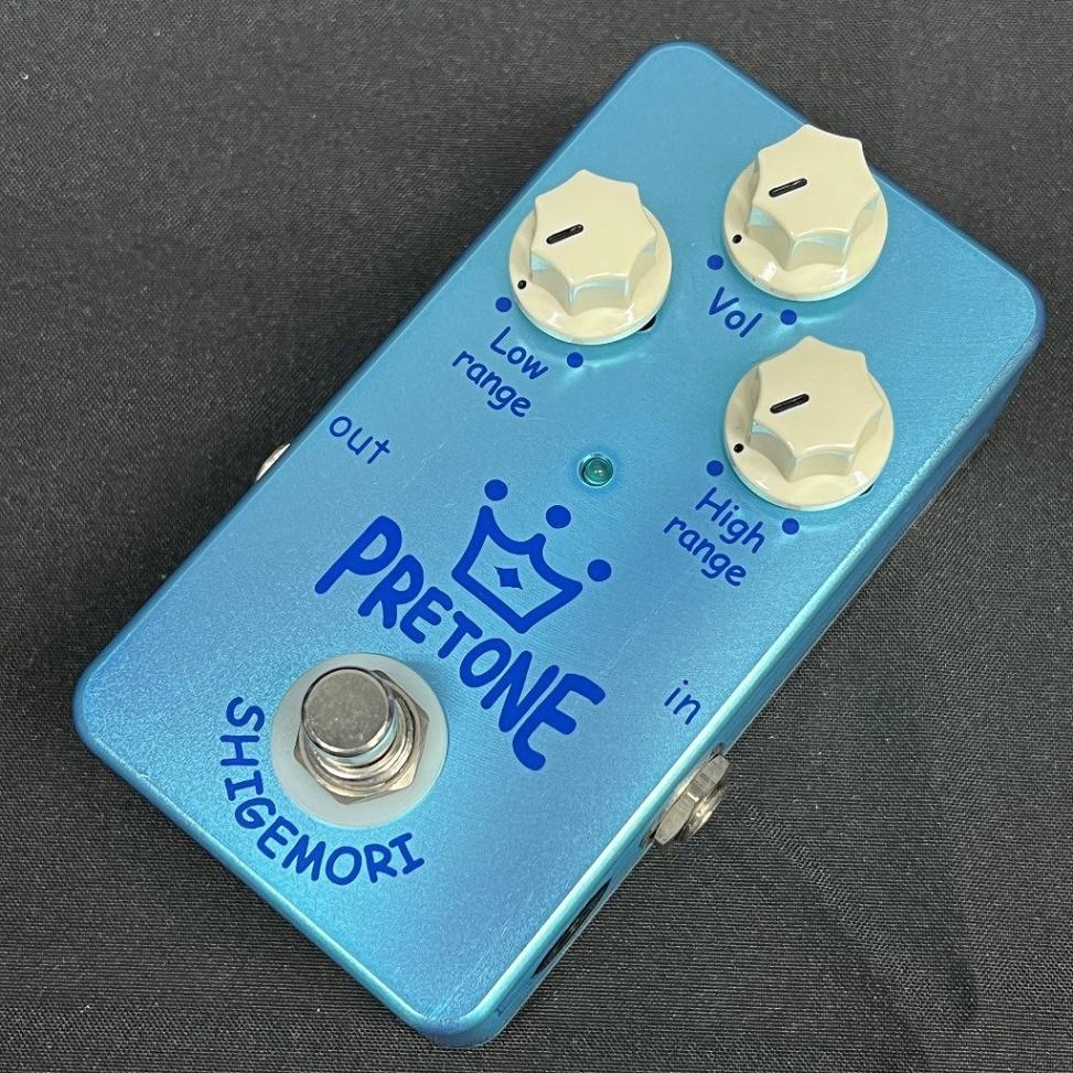 SHIGEMORI PRETONE ギターエフェクター ミッドブースター 中古】SHIGEMORI / Pretone 【新宿店】【10/13 値下げ