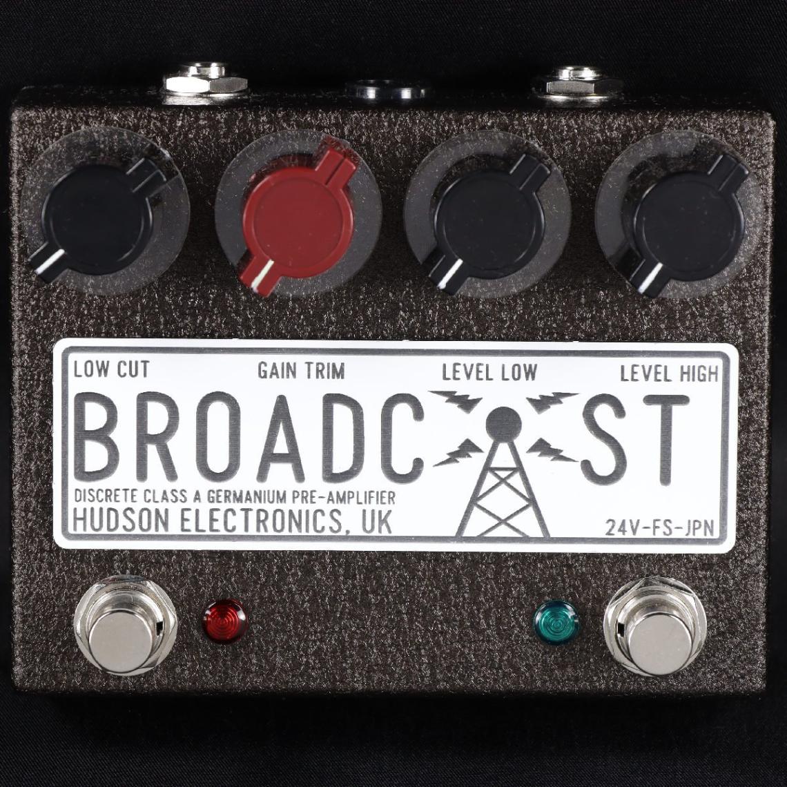 HUDSON ELECTRONICS BROADCAST プリアンプ HUDSON Electronics / Broadcast Dual Foot Switch プリアンプ