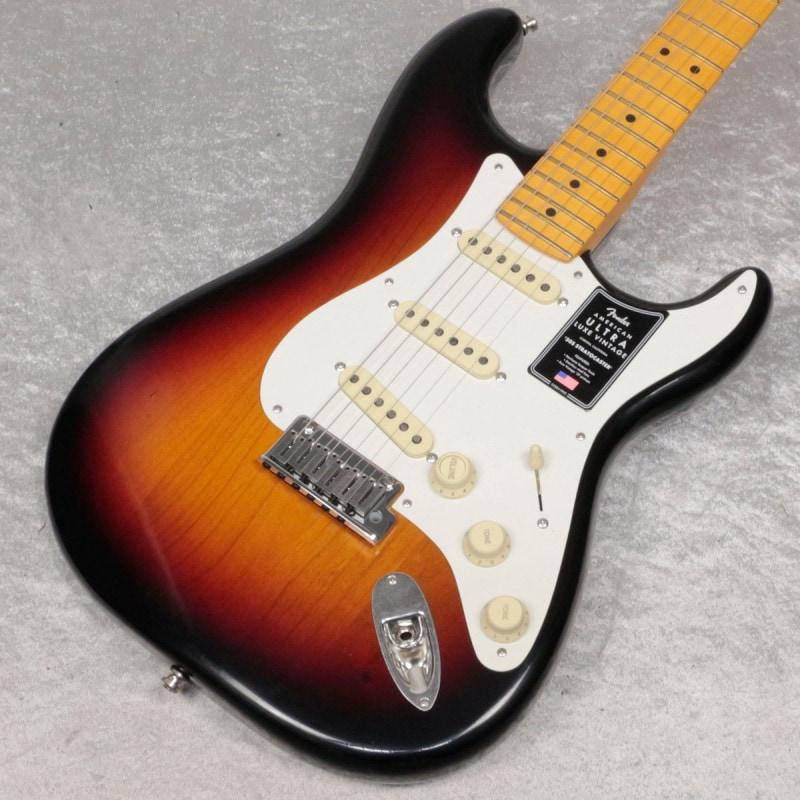 Fender / American Ultra Luxe Vintage ‘50s Stratocaster Maple 3-Color Sunburst