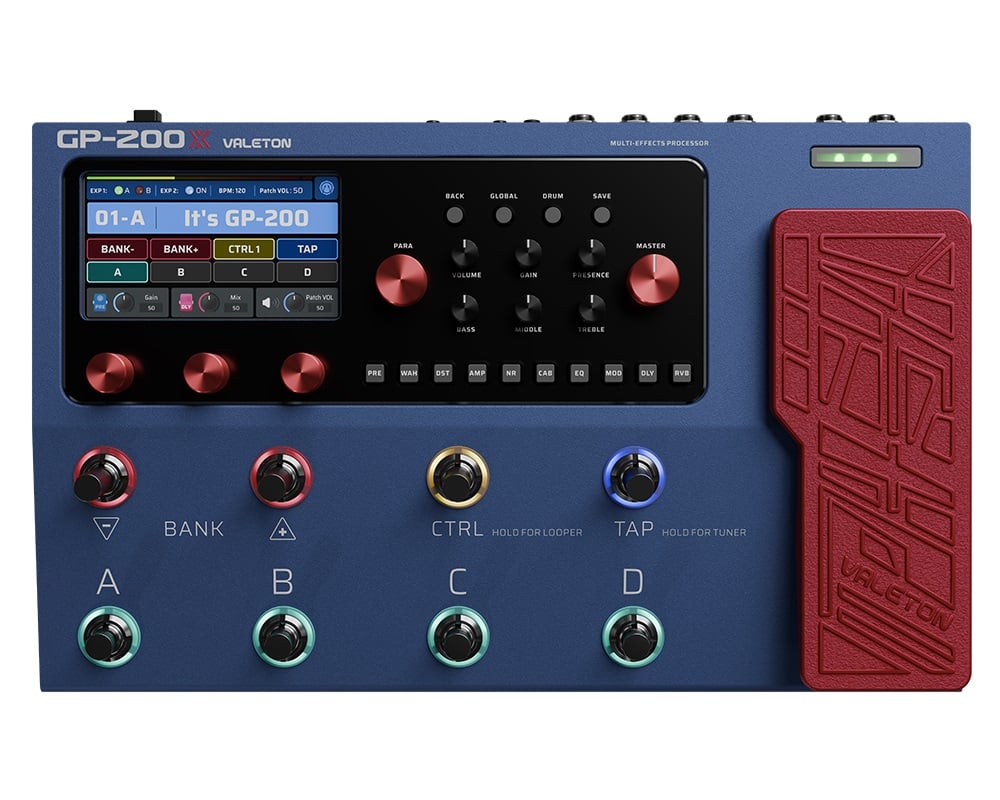 Valeton GP-200X マルチエフェクター 10周年記念 ヴェイルトン Valeton / GP-200X マルチエフェクター 10周年記念モデル ヴェイルトン