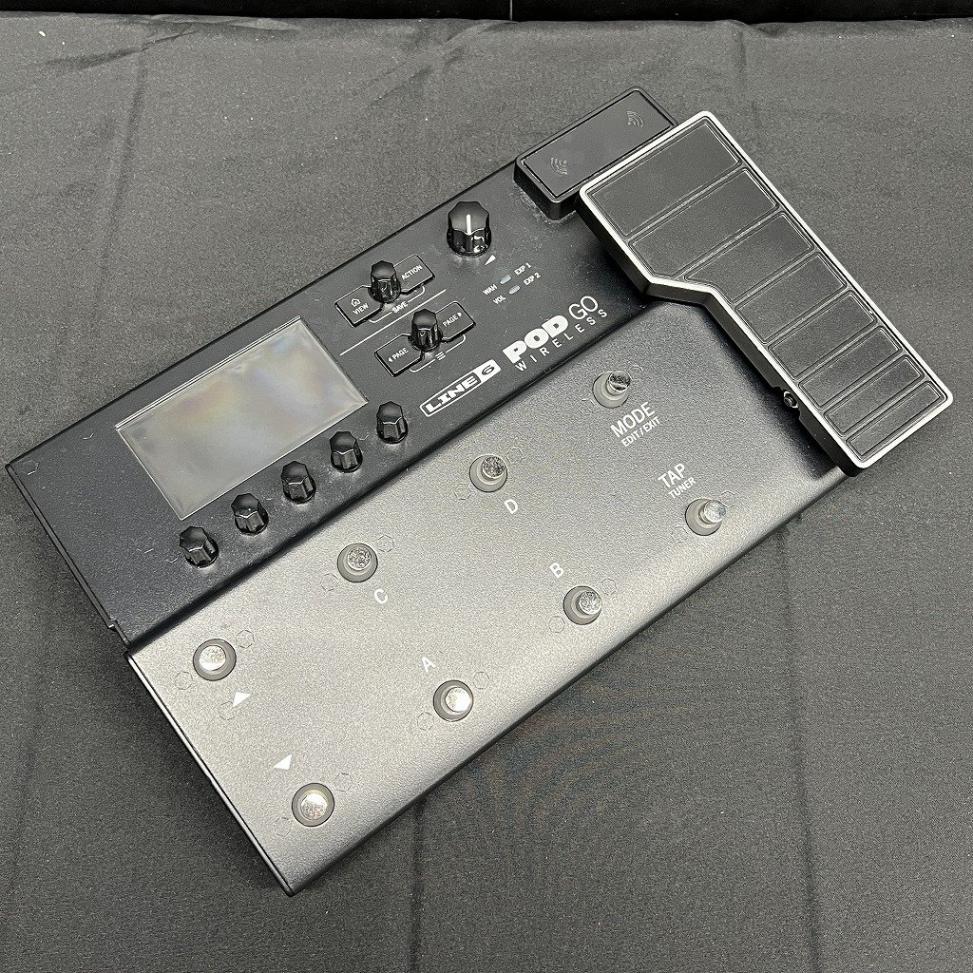 LINE6 POD GO（中古） Line6 POD Go（ライン6）マルチエフェクター ｜イケベ楽器店オンライン