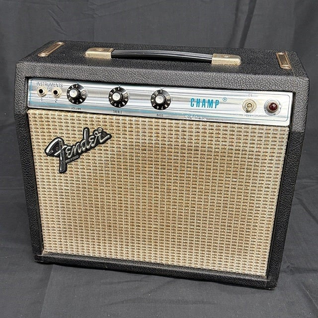 フェンダーチャンプ 銀パネ 70年代 Fender Vibro Champ Amp