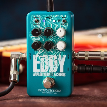 Electro-Harmonix Eddyアナログビブラート&コーラス+付属品 electro-harmonix / EDDY Vibrato/Chorus ビブラート コーラス