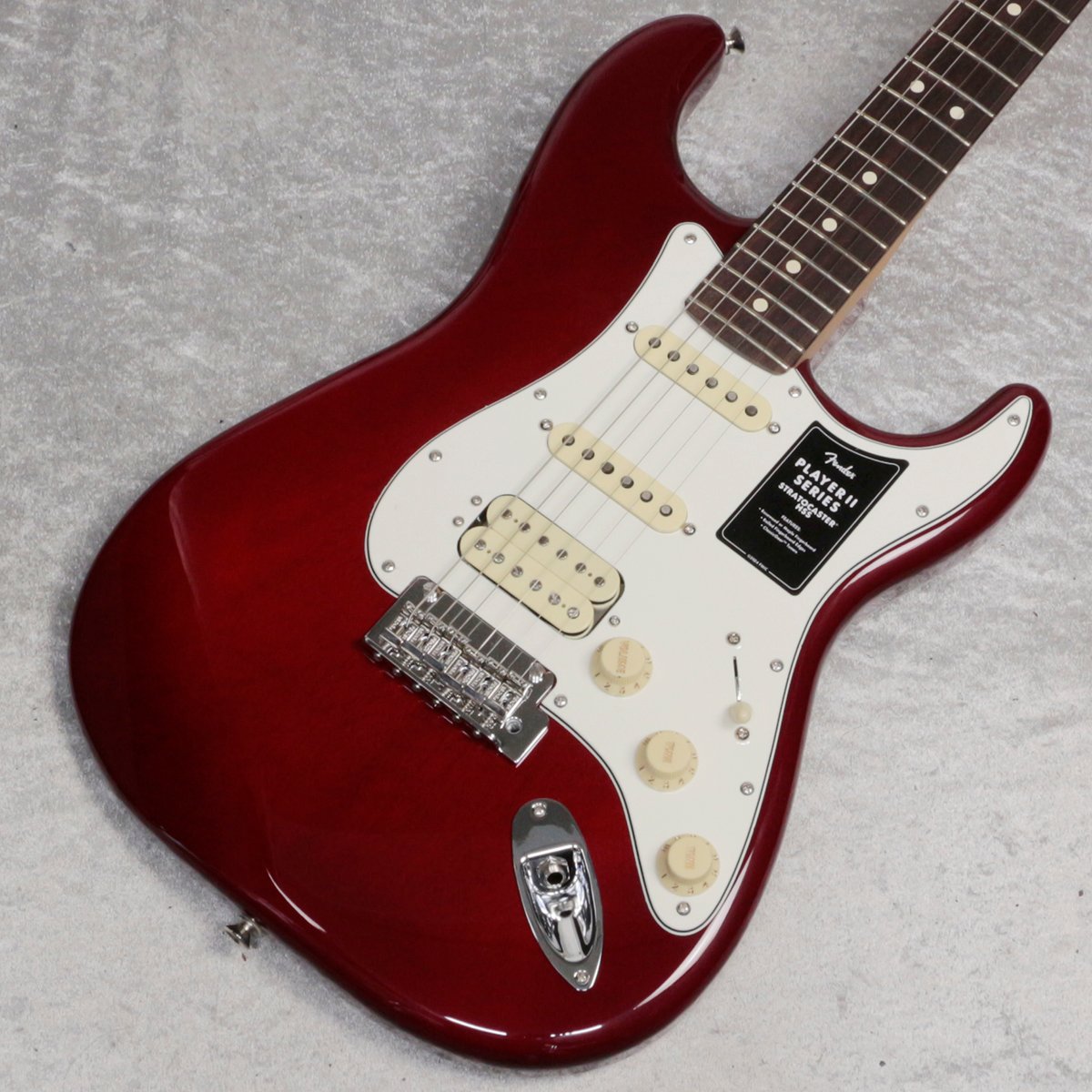 Fender / Player II Stratocaster HSS Rosewood Transparent Cherry