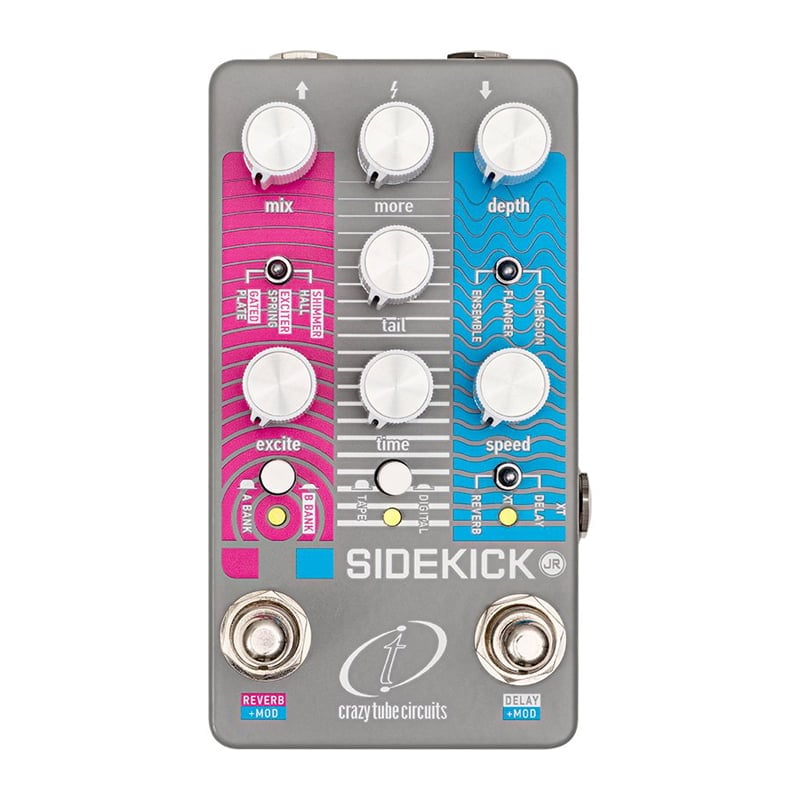 Crazy Tube Circuits / Sidekick JR MODULATION/DELAY/REVERB ディレイ