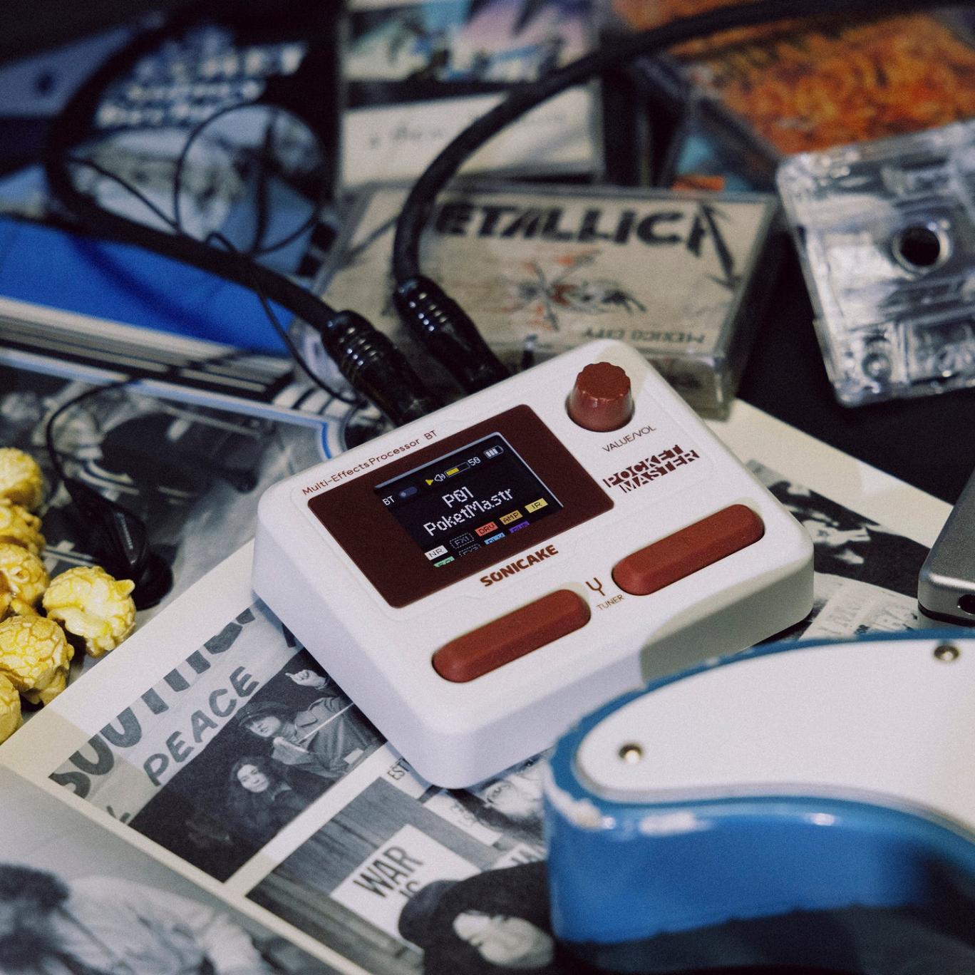 Sonicake Pocket Master レトロレッドホワイト HOTONE Sonicake Pocket