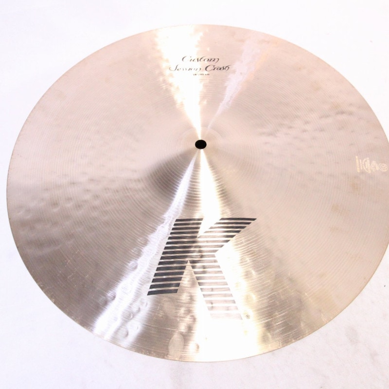 ZILDJIAN / K.CUSTOM SESSION CRASH 18インチ 1378g【店頭展示品特価】【池袋店】