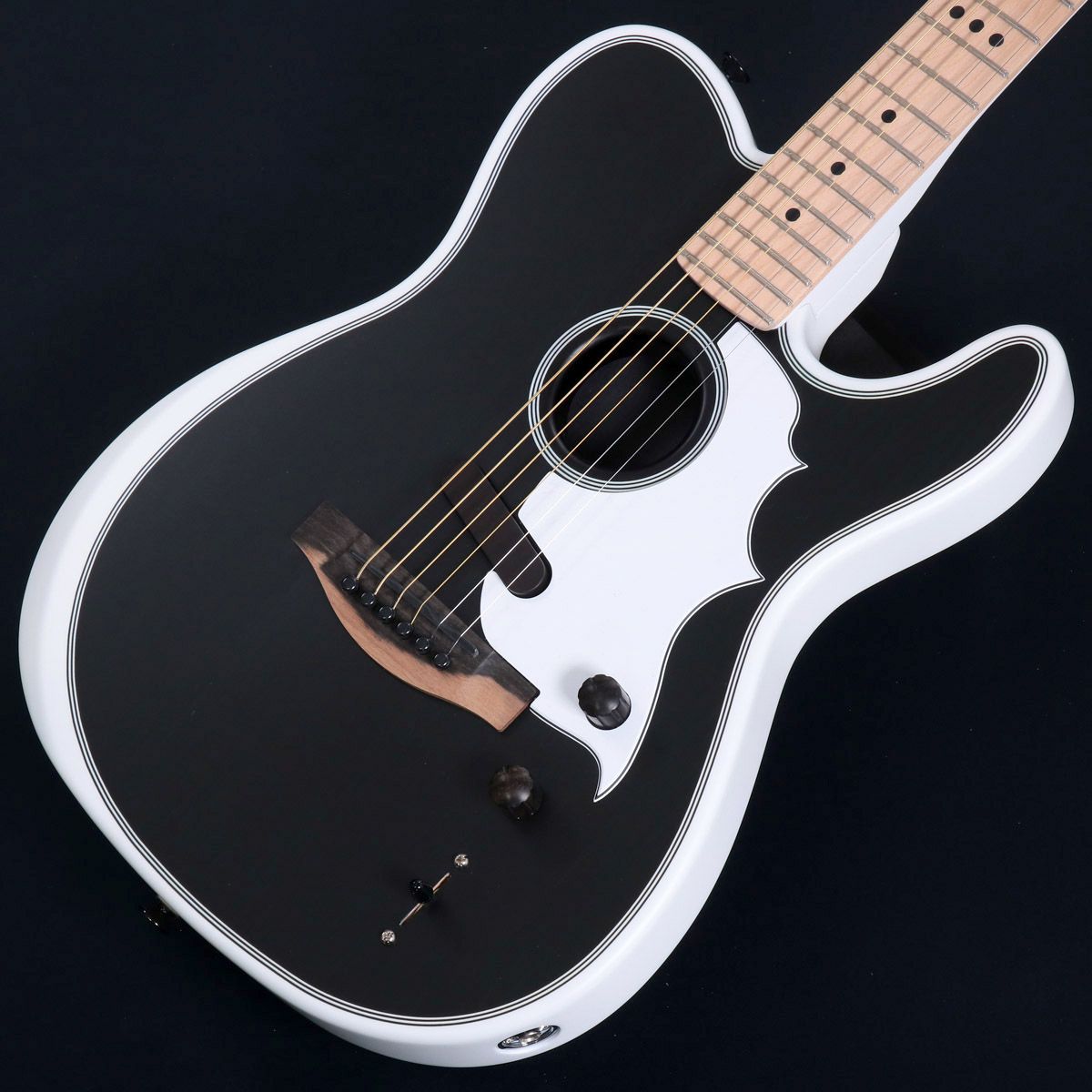 【ギター】フェンダー アコスタソニック ジャックホワイトモデル【新品】 Fender / LTD Jack White Triplesonic Acoustasonic Telecaster Satin