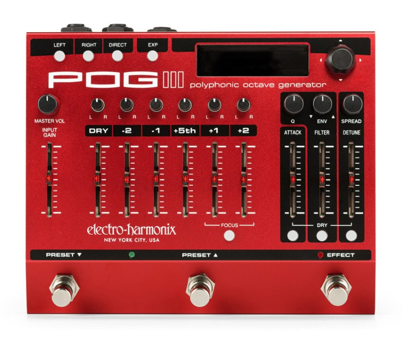 Electro-Harmonix POG2 オクターブジェネレーター electro-harmonix / POG3 Polyphonic Octave Generator POG 3