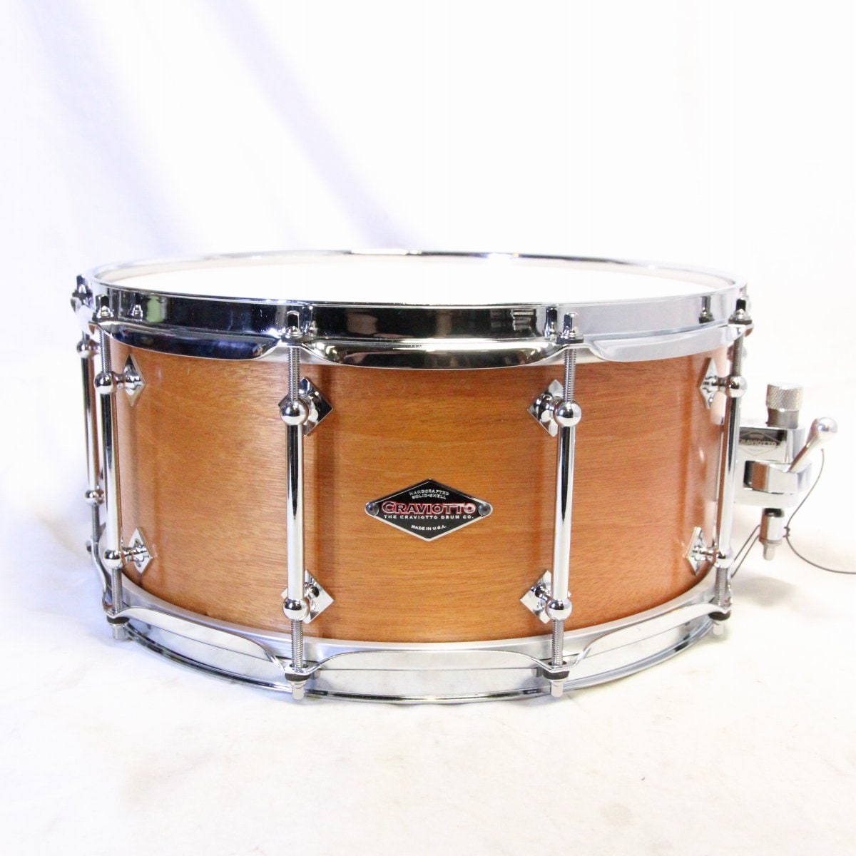 中古】CRAVIOTTO / Solid Mahogany 14x6.5 Snare Drum クラヴィオット