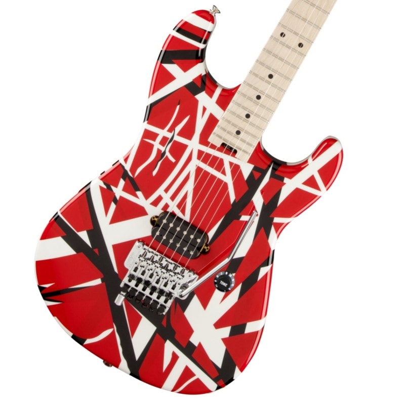 EVH / Striped Series Red with Black Stripes イーブイエイチ ストライプド