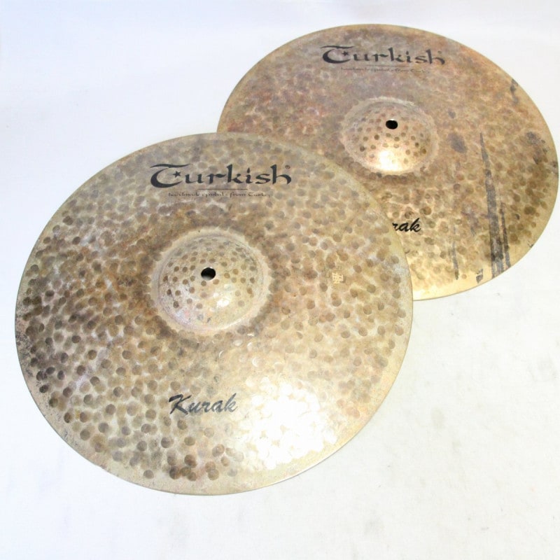 【中古】TURKISH / KURAK 15インチ HiHat 1286/1498gハイハットシンバル【池袋店】