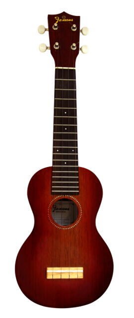 Famous / FS-7G 【サンバースト/マホガニーBODY】 ソプラノ ウクレレ フェイマス 入門 初心者 【お取り寄せ商品】