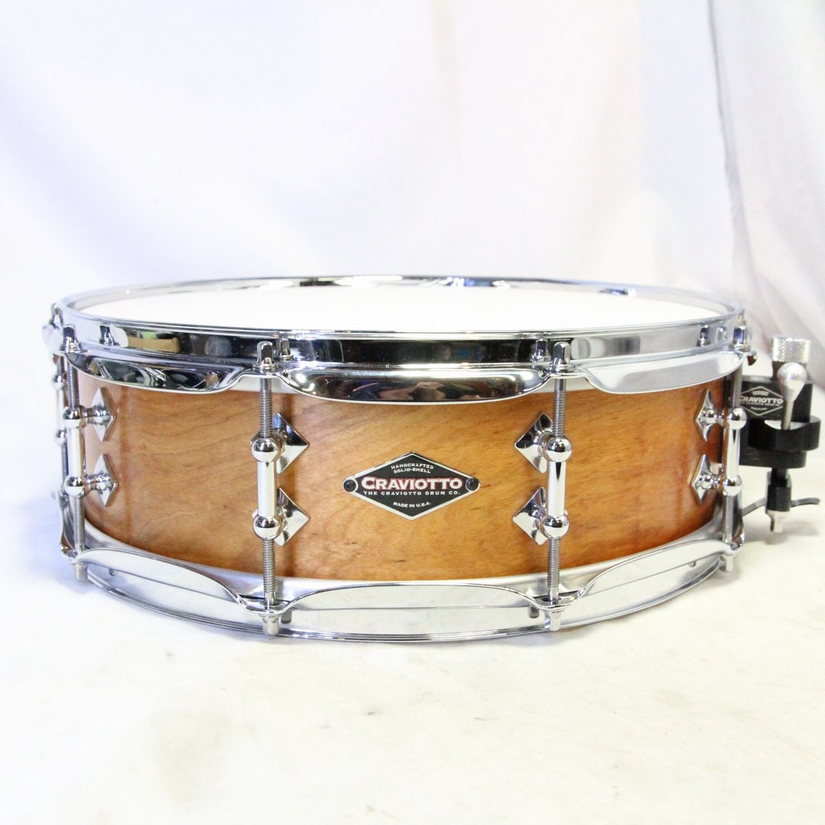 【中古】CRAVIOTTO / Solid Cherry 14x4 Snare Drum クラヴィオット 単板チェリー【池袋店】【値下げ】