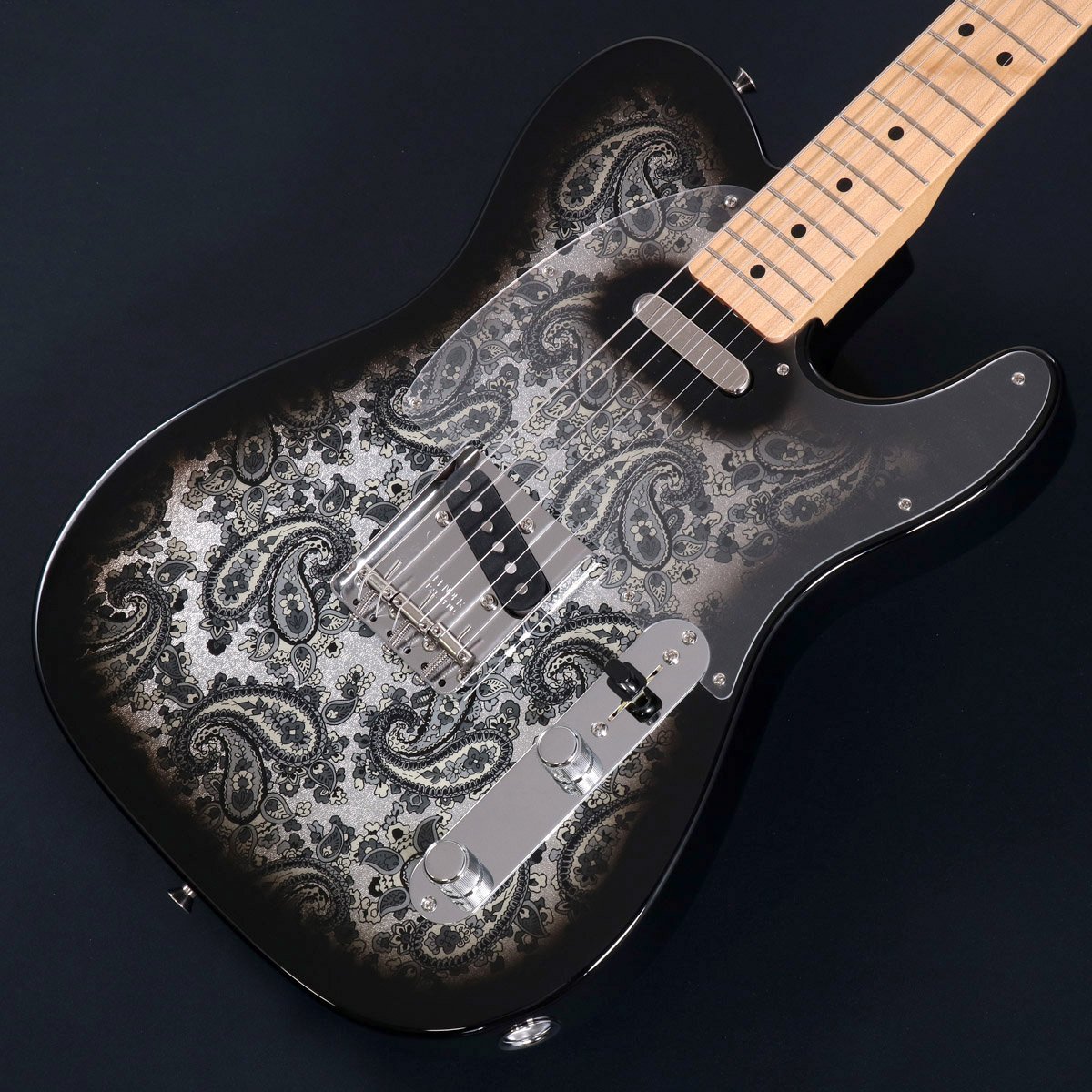 Fender / Made in Japan Limited Telecaster Maple Black Paisley[重量