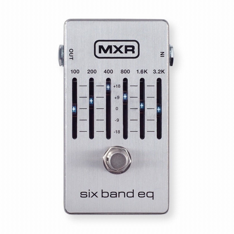MXR / M109S Six Band Graphic EQ 6バンド・グラフィックイコライザー エムエックスアール