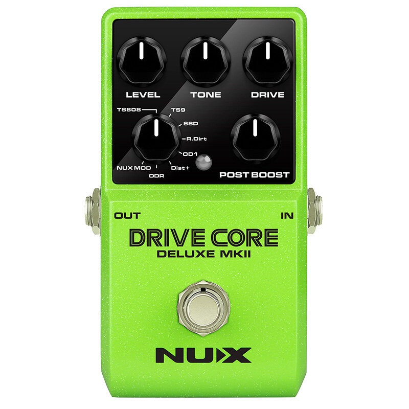 NUX Drive Core Deluxe MKⅡ NUX / Drive Core Deluxe MKII -8-way OD combination pedal- オーバー