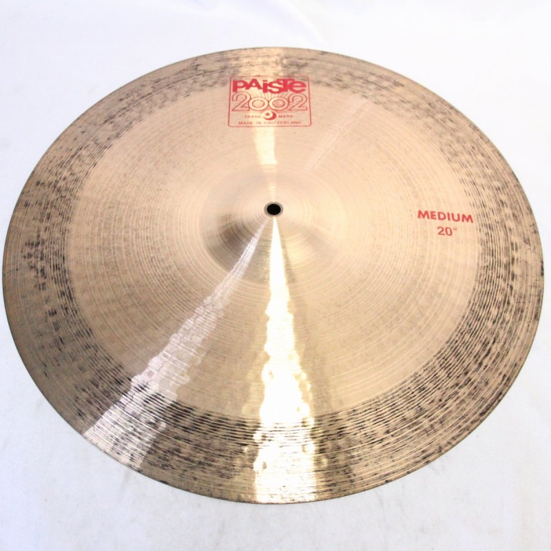【中古】PAISTE / 2002 20インチ MEDIUM 2010g パイステ クラッシ【池袋店】
