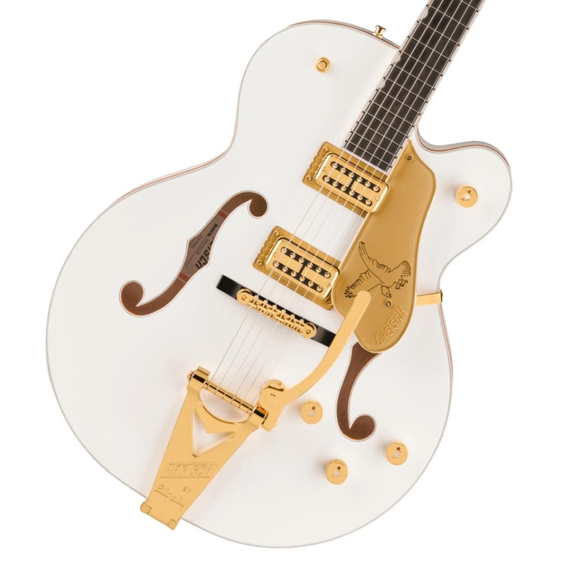 Gretsch / Falcon Hollow Body with String-Thru Bigsby and Gold Hardware Ebony Fingerboard White グレッチ