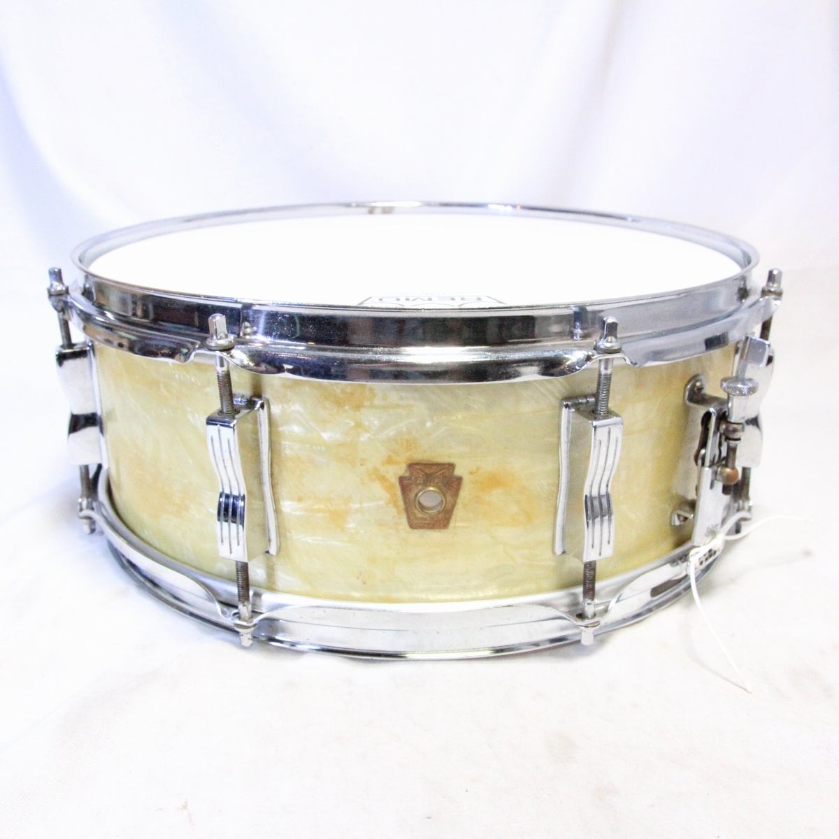 【中古】Ludwig / Early60s Jazz festival White Marine Pearl 14x5 ケース付き【池袋店】【値下げ】