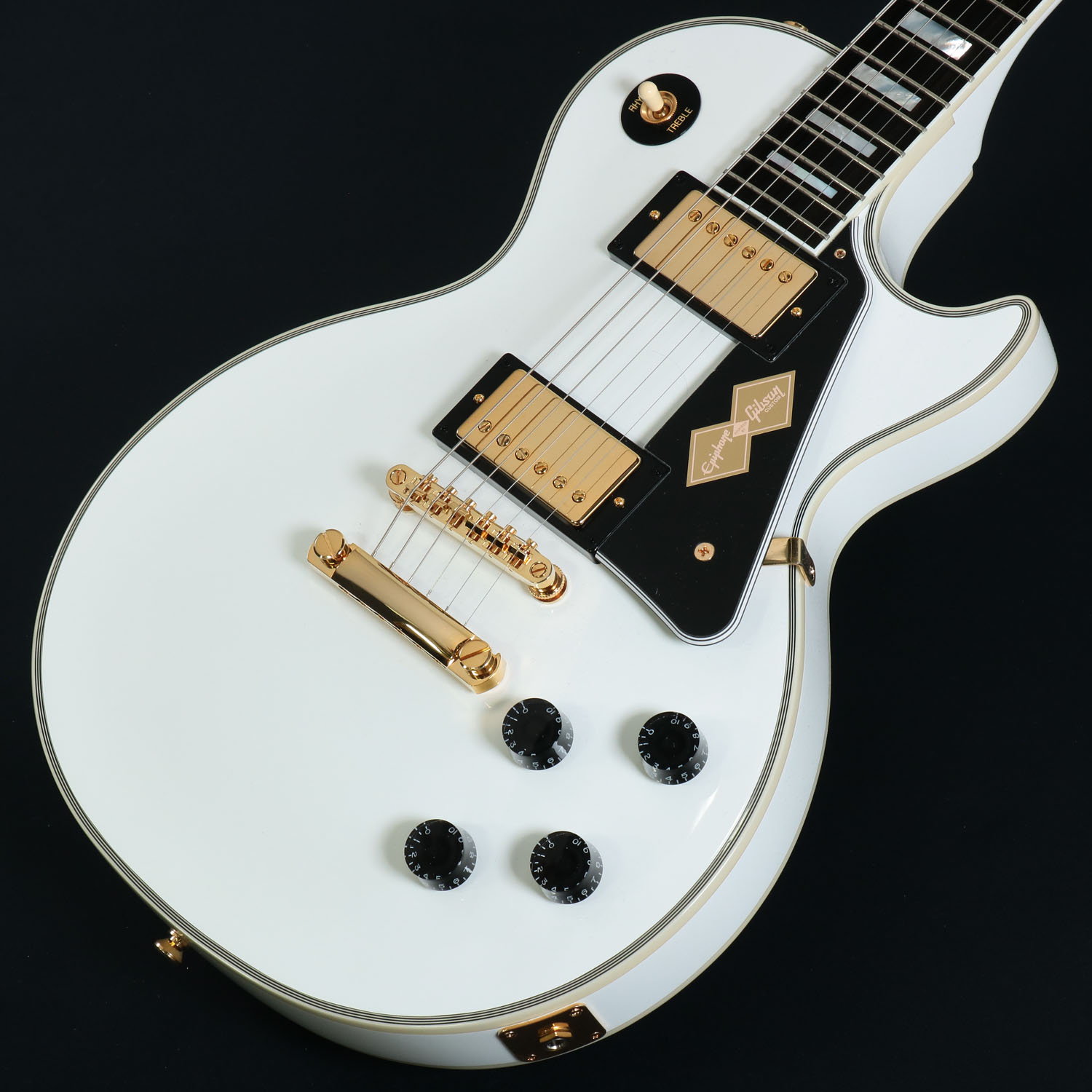 実物画像) Epiphone / Inspired by Gibson Custom Les Paul Custom