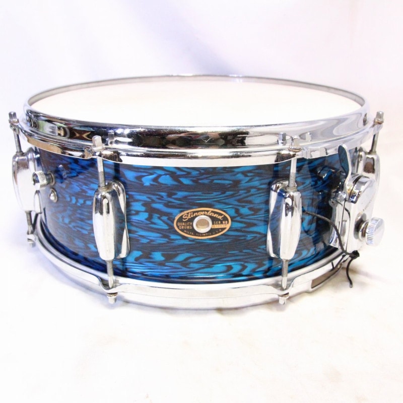 【中古】SLINGERLAND / 60s Artist Model 3-ply 14x5.5 Blue Agate Pearl s/n149569【池袋店】
