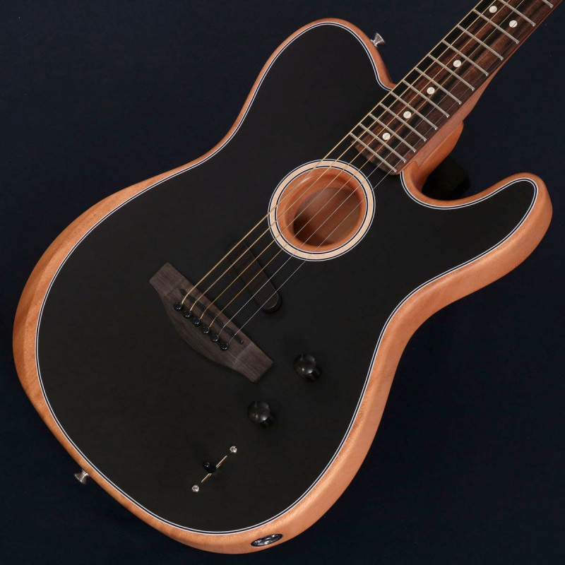 Fender USA / American Acoustasonic Telecaster Black [重量:2.12kg]【S/N:US224818A】【池袋店】