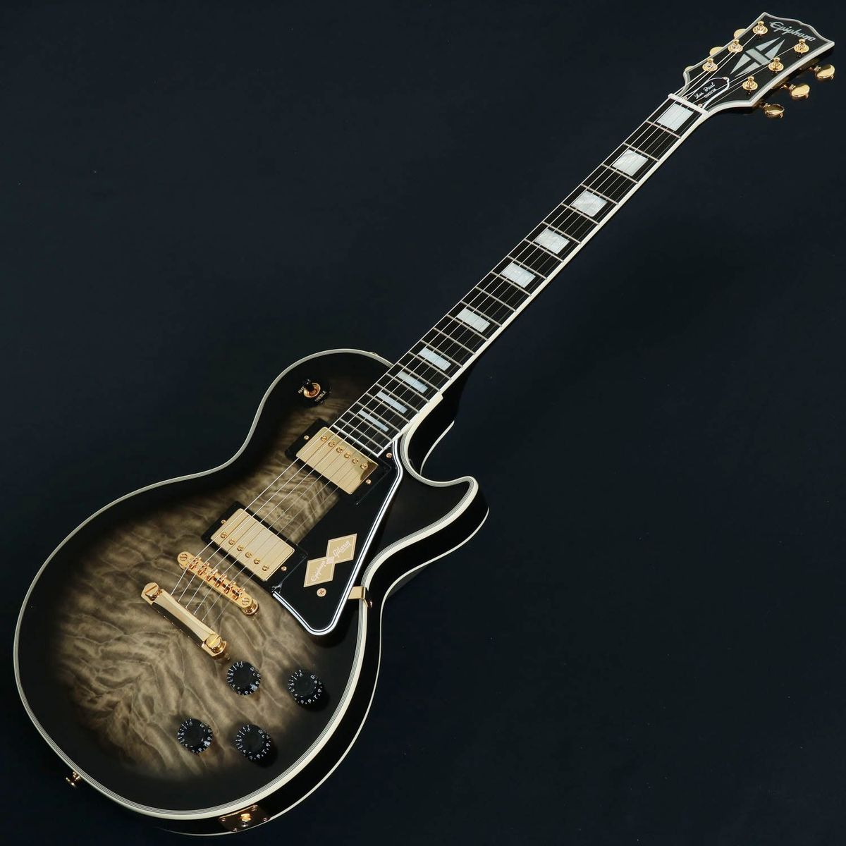 Epiphone / Inspired by Gibson Custom Les Paul Custom Quilt Cobra