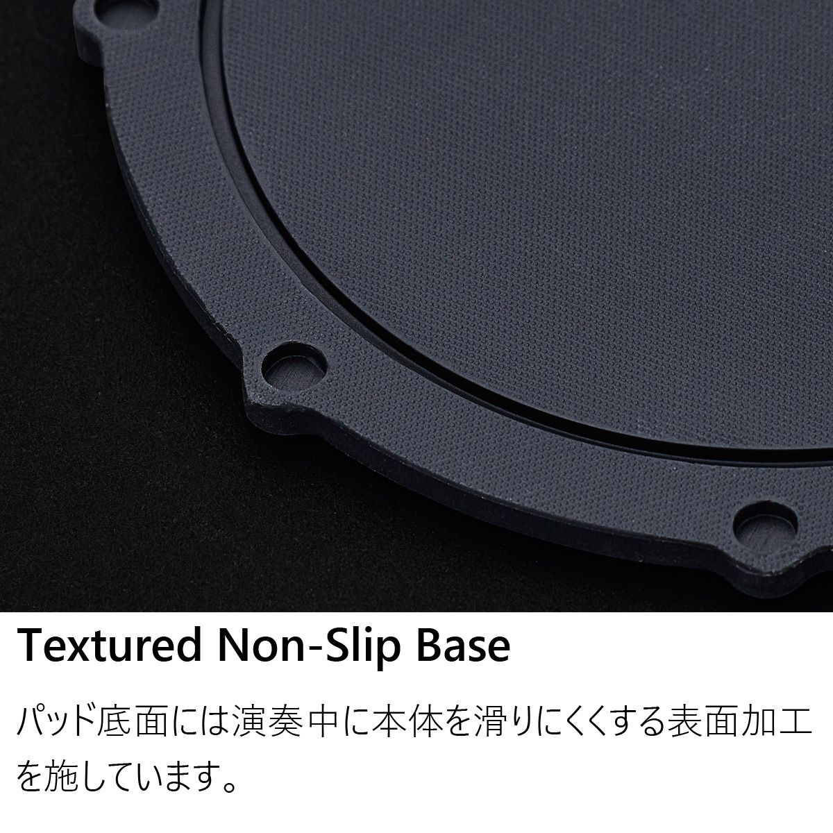 TAMA / TTP4BK 4インチ ドラム練習パッド Traveler Pad ブラック