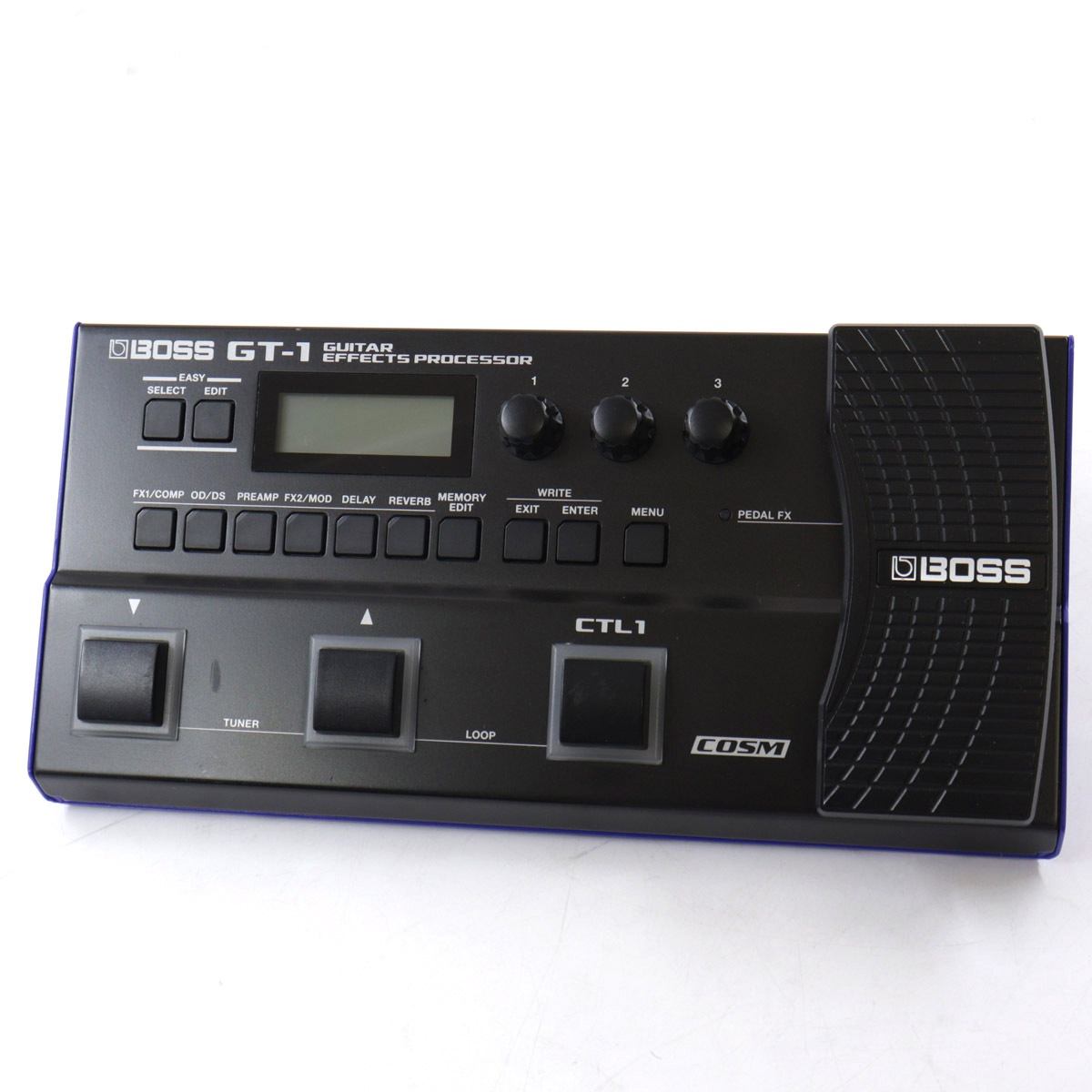 BOSS GT-1 エフェクトプロセッサー BOSS GT-1 ギターエフェクトプロセッサー 本体のみ 小型軽量かつ音色に